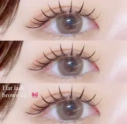 フラットラッシュ140本🪄💞(マツエク)