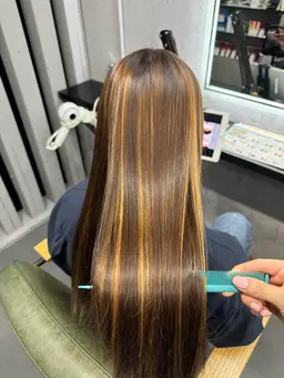 ロングカットのみ✂️ + 縮毛矯正✨