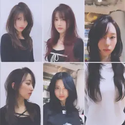 ⭐️お任せ！⭐️ロング！レイヤーカット＆透明感カラー&※補足説明読んでください！