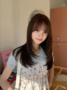 顔周りレイヤーカットモデル🖤ᩚ【平日】17:00〜【土日祝】18:00〜