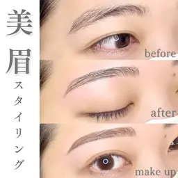 新規限定⭐︎美眉アイブロウワックス⭐︎！(間引きカット・眉メイクあり🤍)
