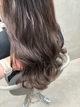 コテ巻き風デジタルパーマ＋カット＋トリートメント補修