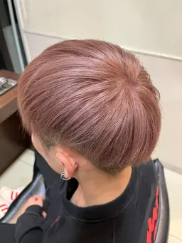 ブリーチ+オンカラー+トリートメント