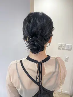 🫧先着3名限定🫧　ヘアセット『シニヨン』