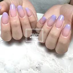 【オフなし】カラーグラデーションネイル【ベースカラーあり】