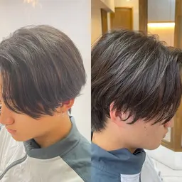 🌟柔らかいサラ髪🌟メンズカット➕縮毛矯正