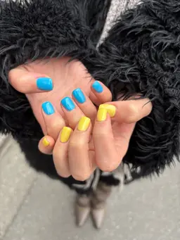 🌼【ハンド】🌼ワンカラー／カラー、グリッター (90分/5,350)　オフあり⚠️フィルイン