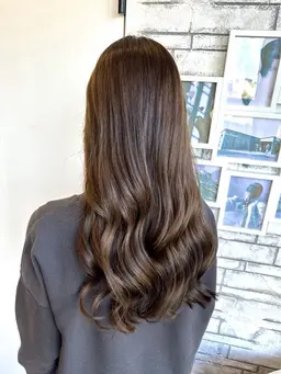 ［3月のご予約限定🎎］プレミアムカラー+髪質改善トリートメント