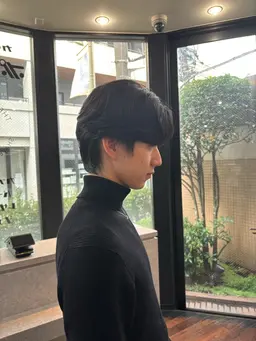 men'sカット🚹　［センターパート/マッシュ］