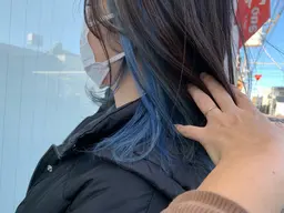 大好評インナーカラー（ブリーチ,オンカラー込み）＋クイックトリートメント