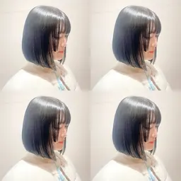 🦋《 minimo新規限定価格 》 🌸 前髪・顔周りカット + ケアカラー + トリートメント 🦋《ロング料金込》