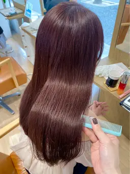 ブリーチなしワンカラーモデル 1,500円   (火曜日と木曜日の９時​〜​のご案内🙂‍↕️)