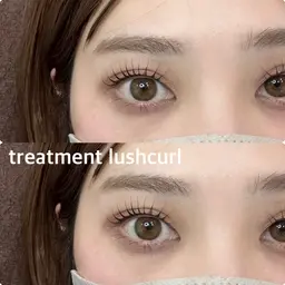 【上下まつげパーマ👀✨】コーティング仕上げ💎