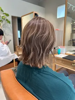 ワンカラー🎨+ハイライト