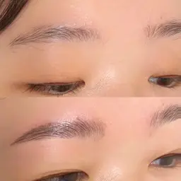 ハリウッドブロウリフト+ラッシュリフト(まつ毛パーマ)同時施術