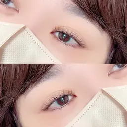 ミニモSALE【平日限定】フラットラッシュ100本orまつ毛パーマ¥5,000 パリジェンヌ変更◎（＋￥550）