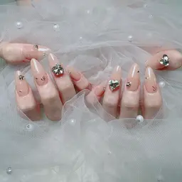 🩷チップ長さだし　持ち込みデザイン6本シンプルコース