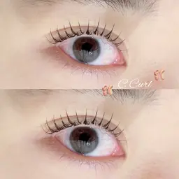 🍒まつ毛パーマ (Ｃカール)🍒 カール感を出したい方や柔らかくナチュラルな仕上がりにしたい方にオススメ！