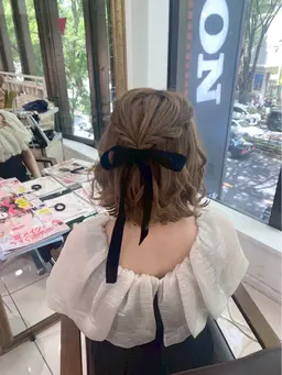 ヘアセット🎀結婚式や推し活前、イベント前にかわいく✨