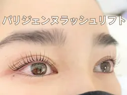 デビュー後スタッフ施術💝上下まつ毛パーマor上下パリジェンヌラッシュリフト