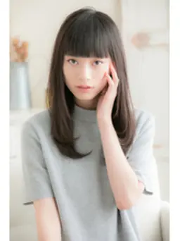 コスメ縮毛矯正　カラー　ハホニコトリートメント　カット