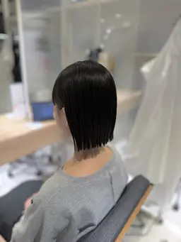 【ミニモ限定価格】小顔カット+クイックトリートメント+マイクロバブル