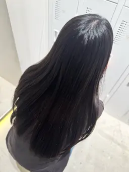 似合わせ小顔カット+クオライン縮毛矯正