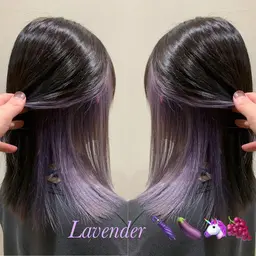 『さりげない可愛さで人気💜』推しカラーにも⭕️インナー イヤリングカラー＋TR 13200