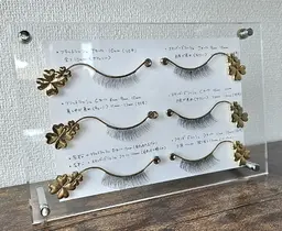 【まつげエクステ】付替100本(片目50本ずつ)