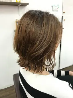 ❣️一番人気❣️ALBAカット×外国人風オーガニックカラー×Aujua4STEPトリートメント