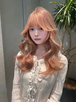 ブリーチカラー+カット