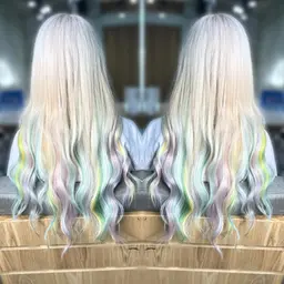 🌻ハイライトやポイントに🌻２0本☀️人毛シールエクステ☀️エクステカット付⭐️