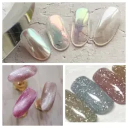 オフなし✨マグネット/ミラー/フラッシュのワンカラー(10本同じカラーのワンカラーとなります)