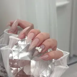 ★1日2名限定★うる艶ちゅるんワンカラー/ラメワンカラー【オフなし/長さだし(補強)なし】￥4500🩵