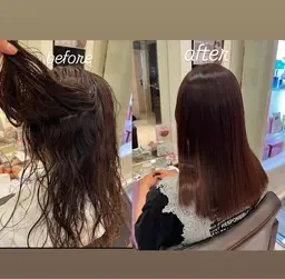 水素美髪ストレート