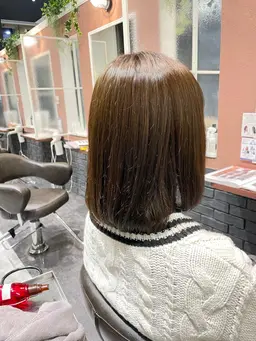 【人気No.2】カラー+3Stepトリートメント+前処理トリートメント/白髪染め可/8900円→6000円