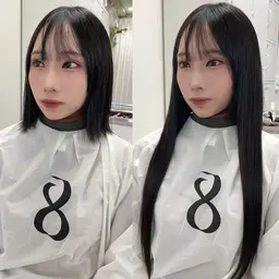 《🉐ミニモ限定特別価格‼️》【ワンホン仕上げ💋】暗めワンカラー＆シールエクステ80本