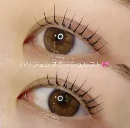 上下パリジェンヌラッシュリフト