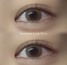 美眉スタイリング&ケラチンラッシュリフト【練習モデル】