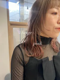 似合わせカット+髪質改善カラー