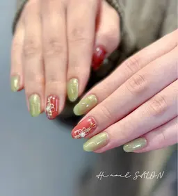 🦋【持ち込みデザイン】指4本アート 他の指ワンカラー💫練習モデル募集