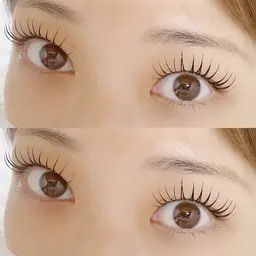 シマーラッシュ（フラットラッシュ120本＋マツパ）