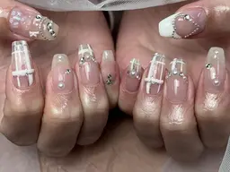 ★120分【個性派🎨】🫧持ち込みデザイン10本 ¥13,500→¥10980