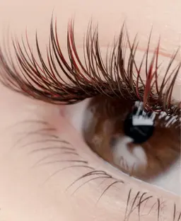 🍁【秋冬限定】フラットラッシュBrown Color120本🍁