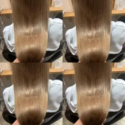 カット＋プレミアム縮毛矯正＋Aujua2ステップ＋超音波トリートメント【髪質改善/新宿/艶髪】