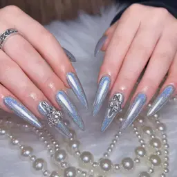 2月オフ無料✨チップ長さ出しマグネット/ミラー/オーロラ💞