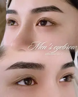 メンズ眉（wax＋パーマ）30%off★¥7,700→¥5,390