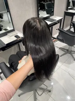 カット➕カラー➕髪質改善パールプラチナTR