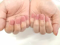 デビュー前ネイリスト¥0クーポン!カラージェルワンカラー♪