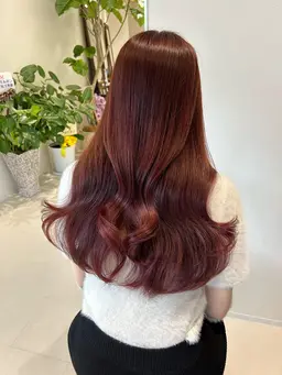 【✨️ふわっと垢抜けたい日に✨️】透明感カラー➕うるツヤケア➕超音波アイロン付